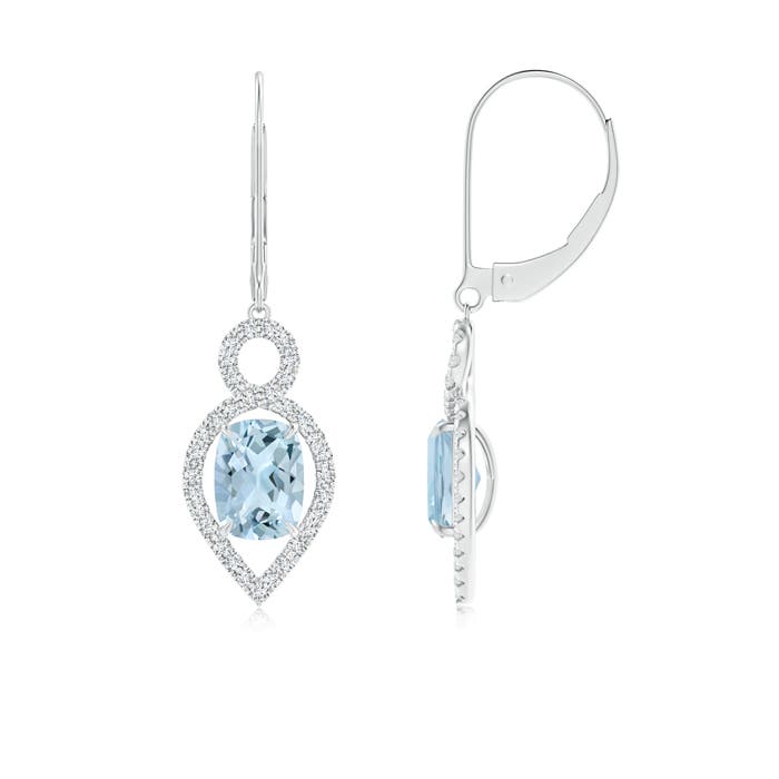 AA - Aquamarine / 2.13 CT / 14 KT White Gold