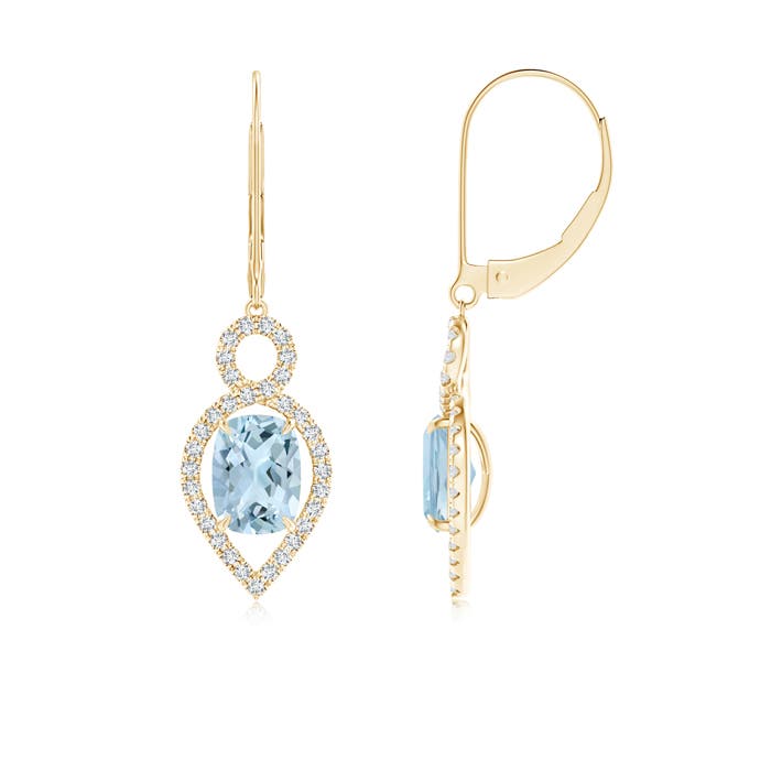 AA - Aquamarine / 2.13 CT / 14 KT Yellow Gold