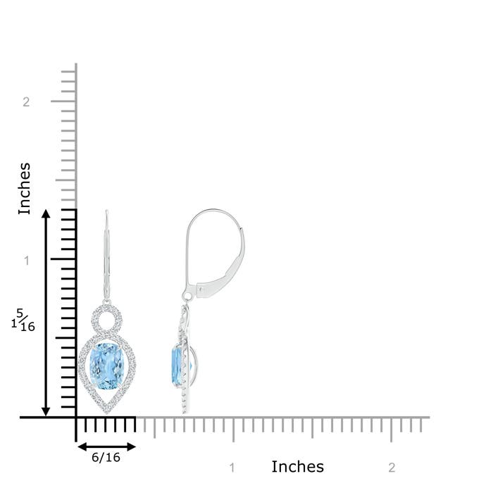 AAAA - Aquamarine / 2.13 CT / 14 KT White Gold