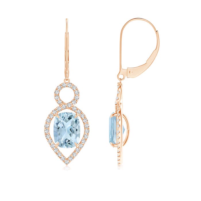 AA - Aquamarine / 2.77 CT / 14 KT Rose Gold