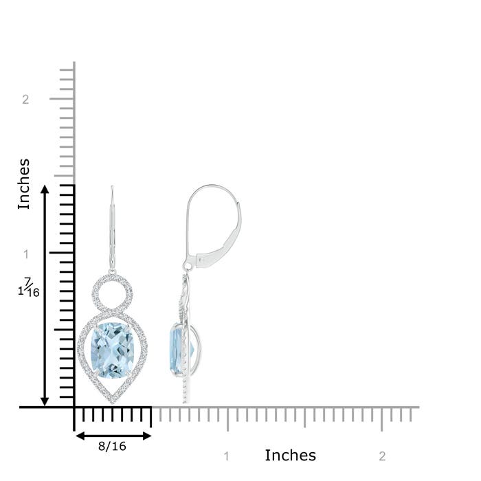 AA - Aquamarine / 4.13 CT / 14 KT White Gold