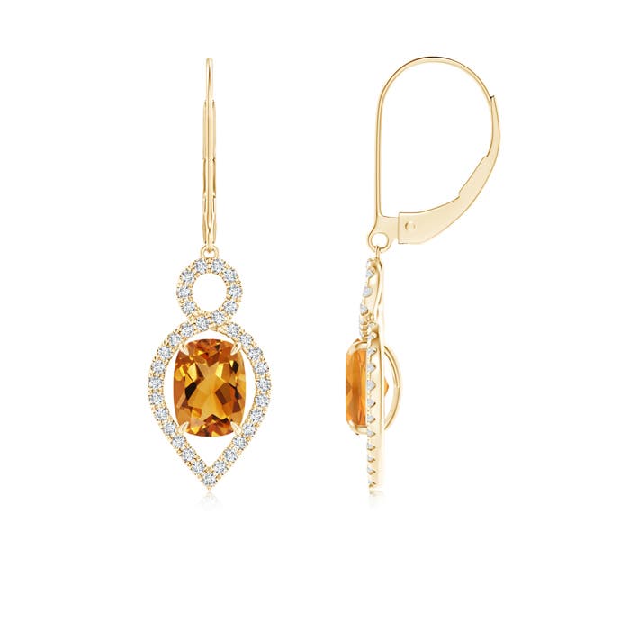 AA - Citrine / 1.93 CT / 14 KT Yellow Gold