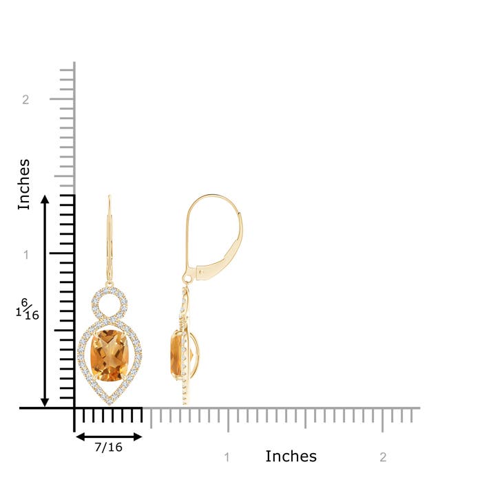 A - Citrine / 3.07 CT / 14 KT Yellow Gold