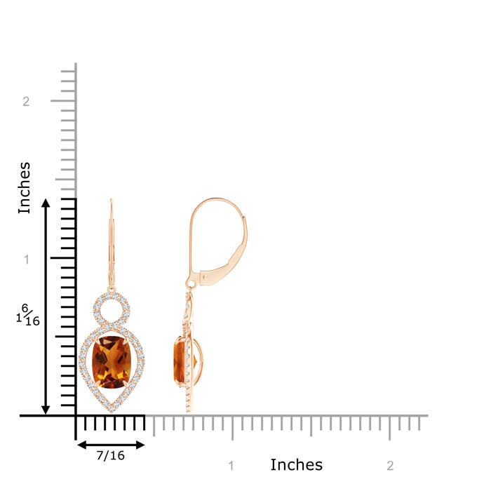 AAAA - Citrine / 3.07 CT / 14 KT Rose Gold