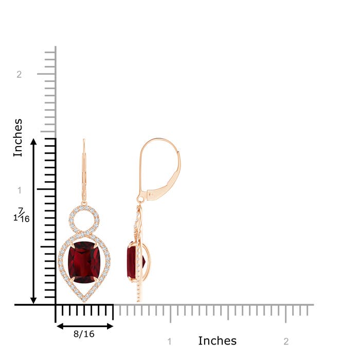 AAA - Garnet / 6.23 CT / 14 KT Rose Gold