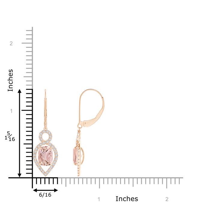 AAAA - Morganite / 1.83 CT / 14 KT Rose Gold