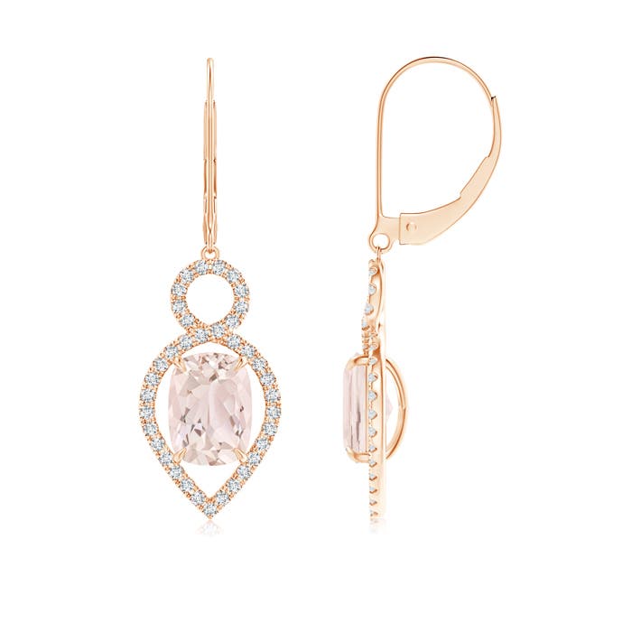 A - Morganite / 2.77 CT / 14 KT Rose Gold