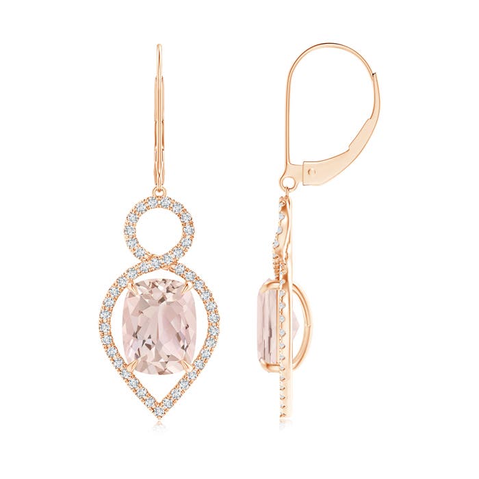 A - Morganite / 4.03 CT / 14 KT Rose Gold