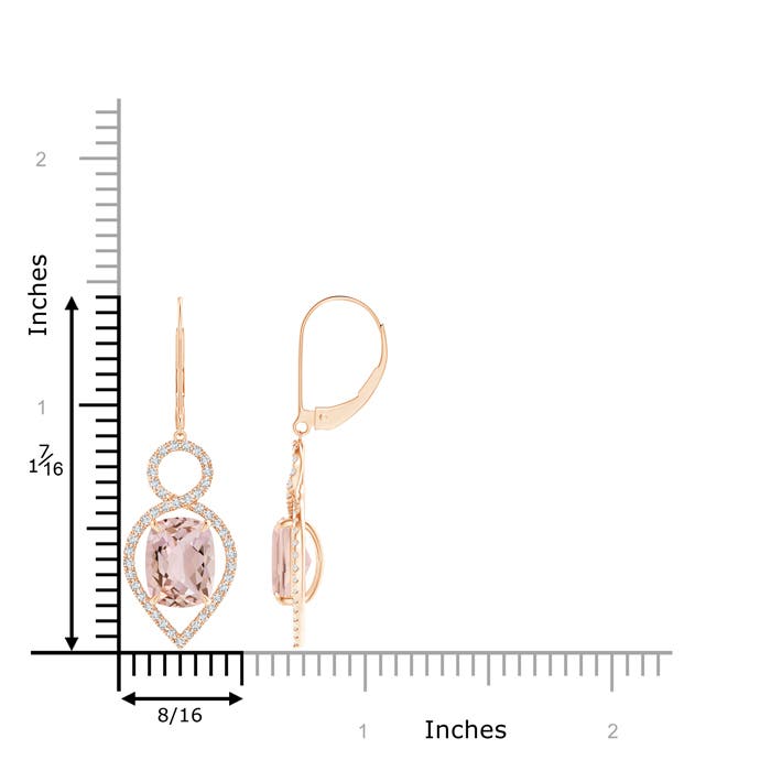 AA - Morganite / 4.03 CT / 14 KT Rose Gold