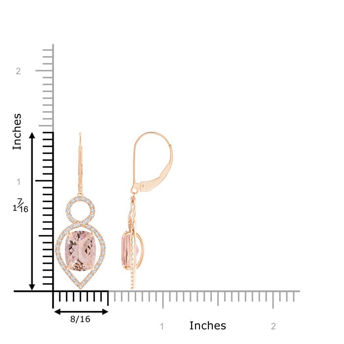 AAA - Morganite / 4.03 CT / 14 KT Rose Gold