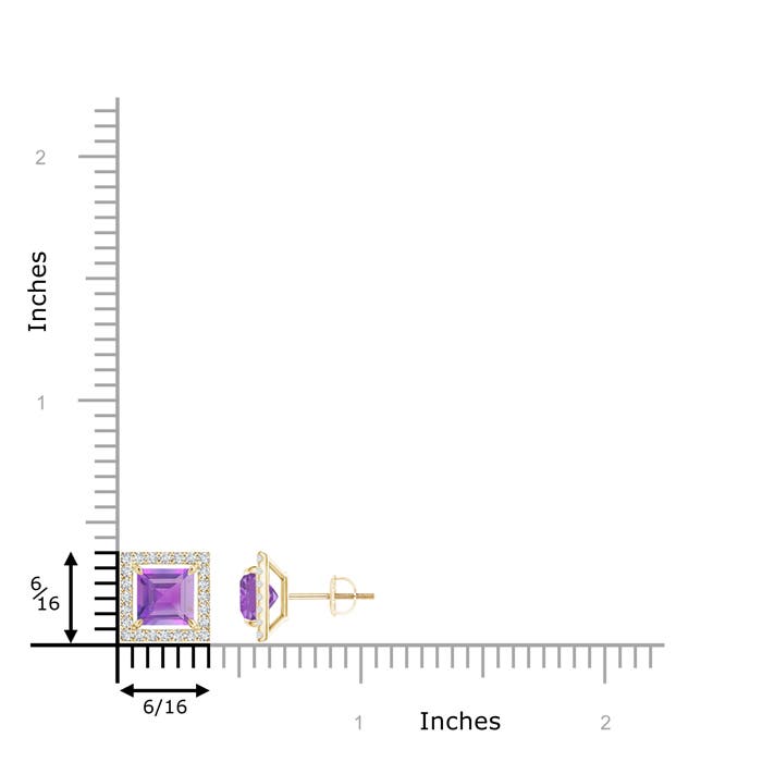 A - Amethyst / 2.38 CT / 14 KT Yellow Gold