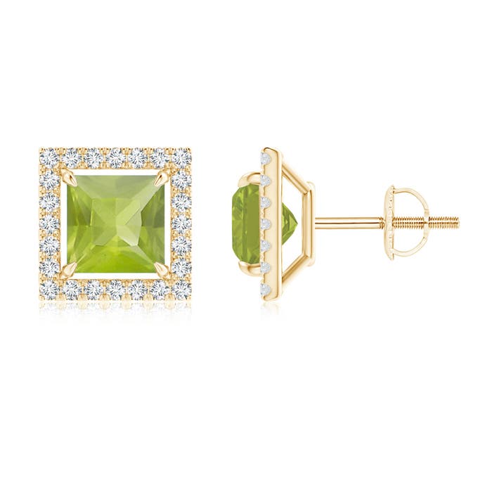 AA - Peridot / 2.58 CT / 14 KT Yellow Gold