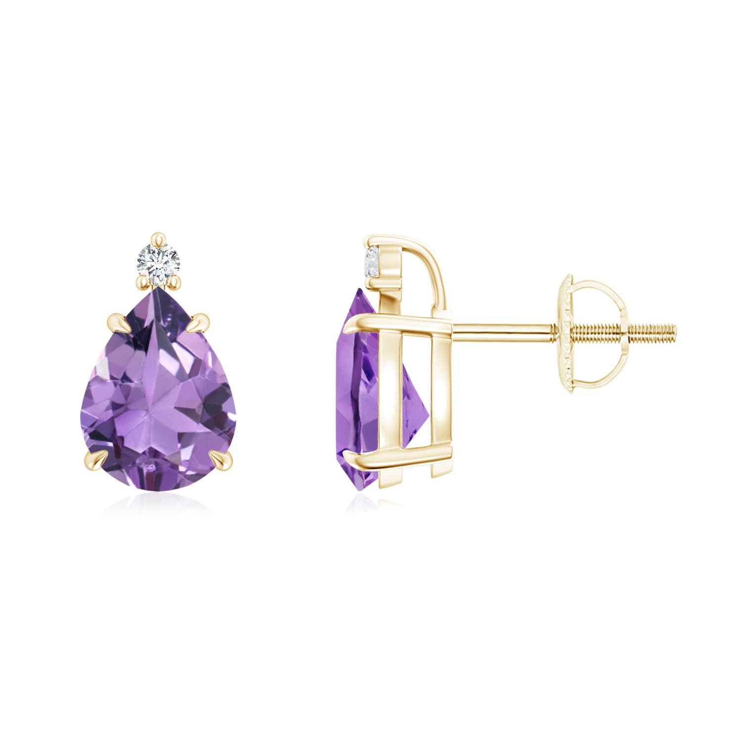 A - Amethyst / 2.04 CT / 14 KT Yellow Gold