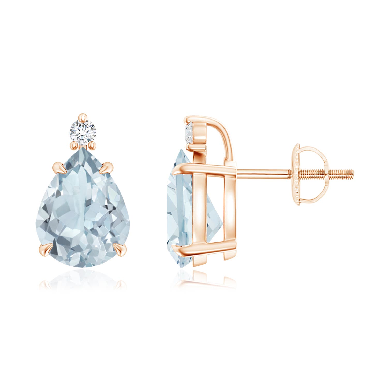 A - Aquamarine / 2.57 CT / 14 KT Rose Gold