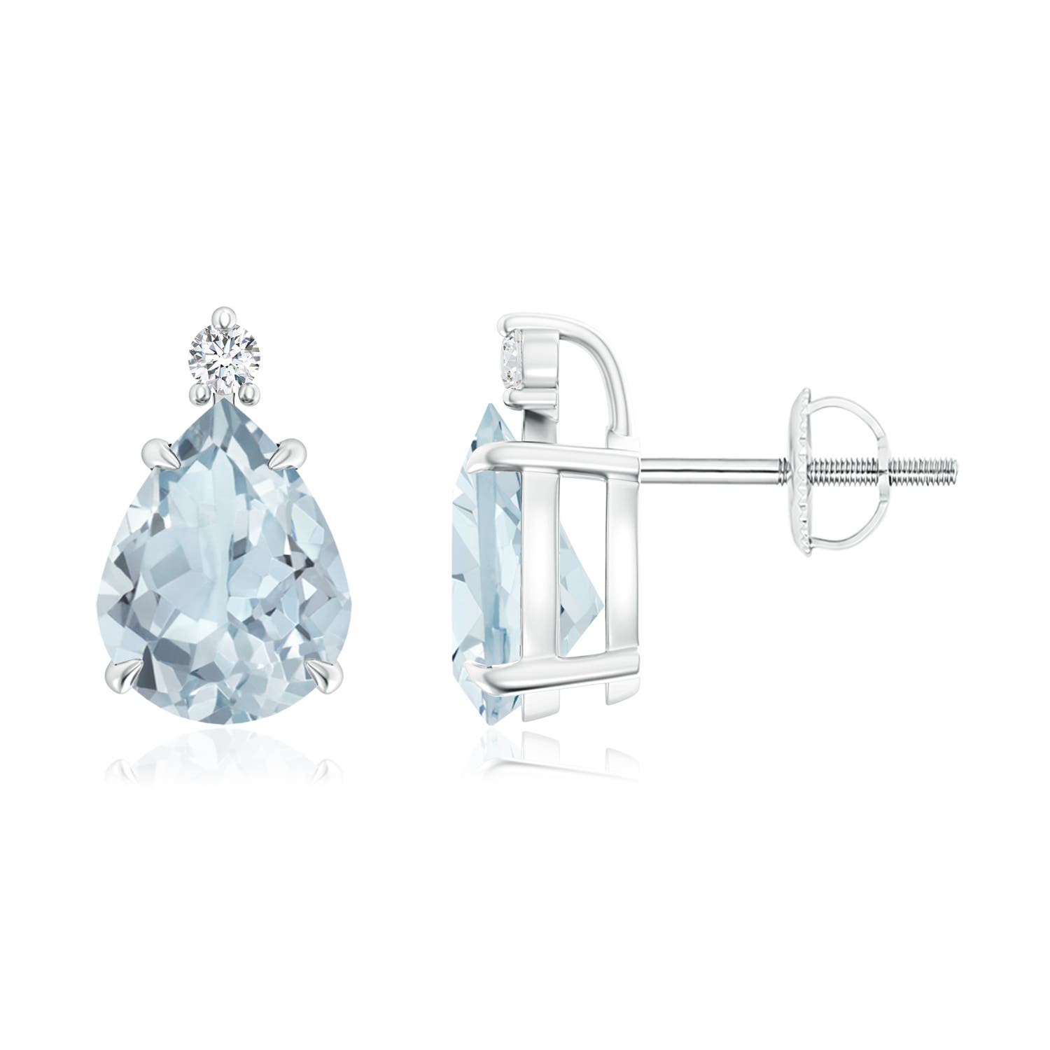 A - Aquamarine / 2.57 CT / 14 KT White Gold