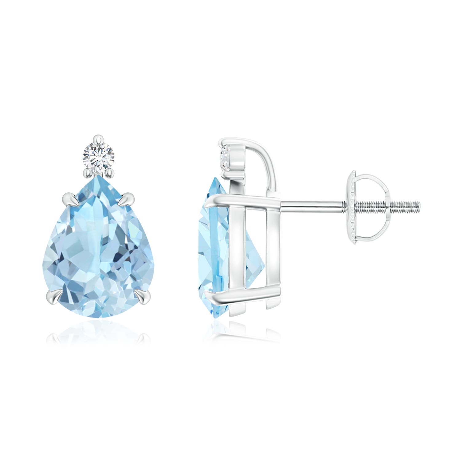 AAA - Aquamarine / 2.57 CT / 14 KT White Gold