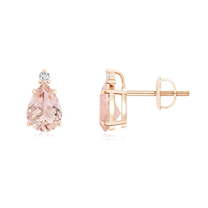 AAA - Morganite / 1.23 CT / 14 KT Rose Gold