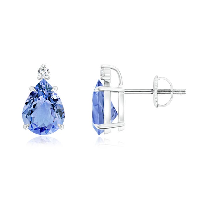 A - Tanzanite / 2.24 CT / 14 KT White Gold