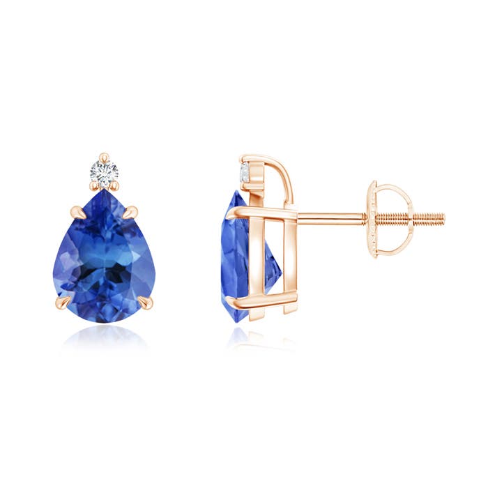 AA - Tanzanite / 2.24 CT / 14 KT Rose Gold