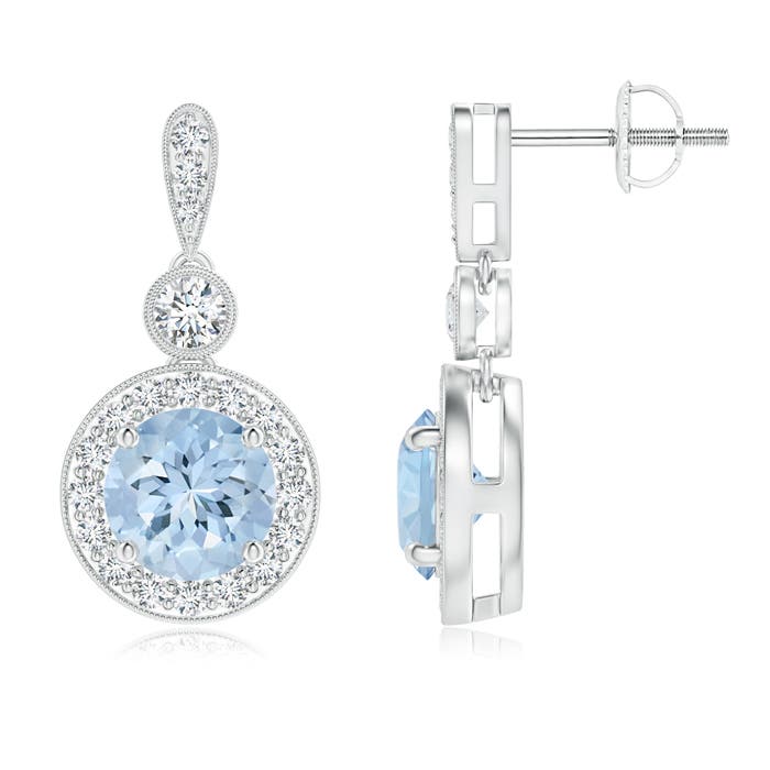 AA - Aquamarine / 1.88 CT / 14 KT White Gold