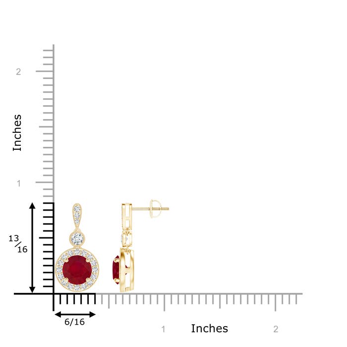 AA - Ruby / 2.44 CT / 14 KT Yellow Gold