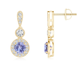 Round AA Tanzanite