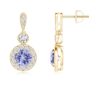 Round AA Tanzanite
