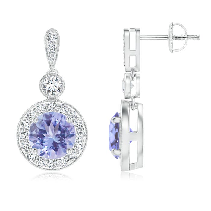 A - Tanzanite / 2.24 CT / 14 KT White Gold