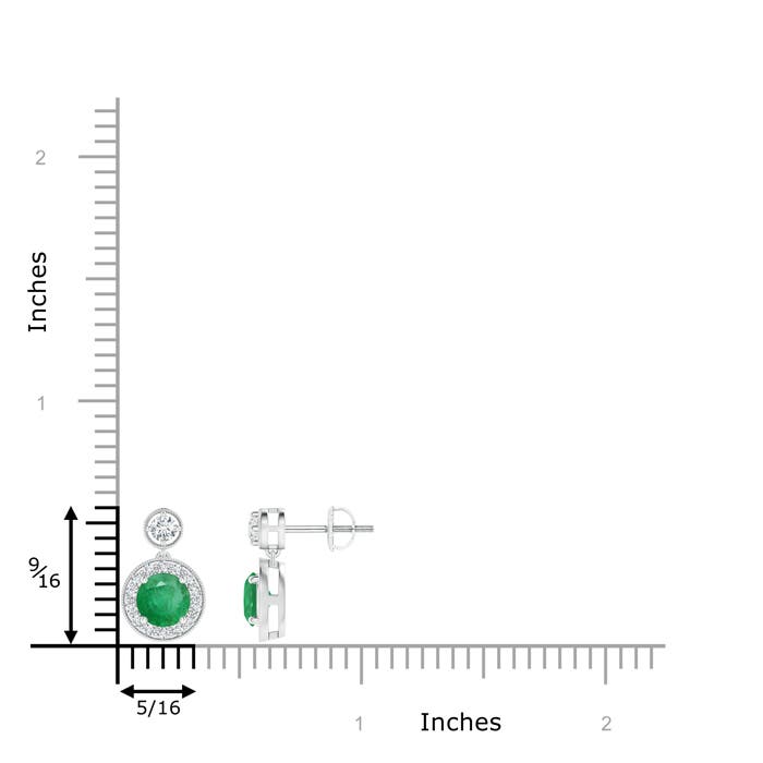 A - Emerald / 1.21 CT / 14 KT White Gold