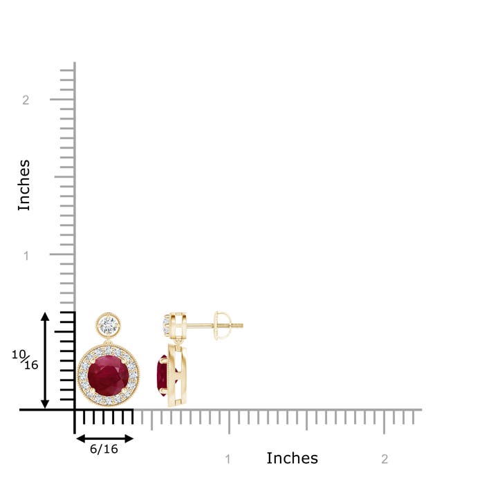 A - Ruby / 2.39 CT / 14 KT Yellow Gold