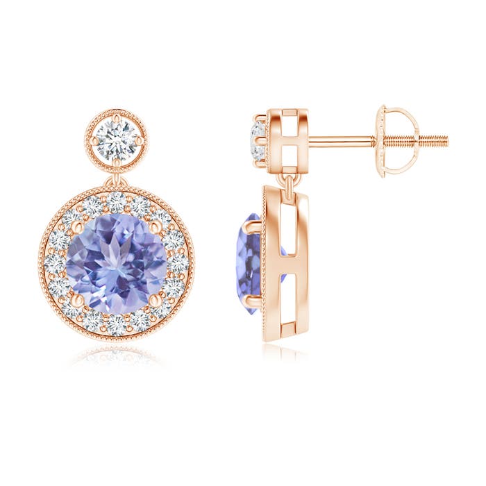 A - Tanzanite / 2.19 CT / 14 KT Rose Gold