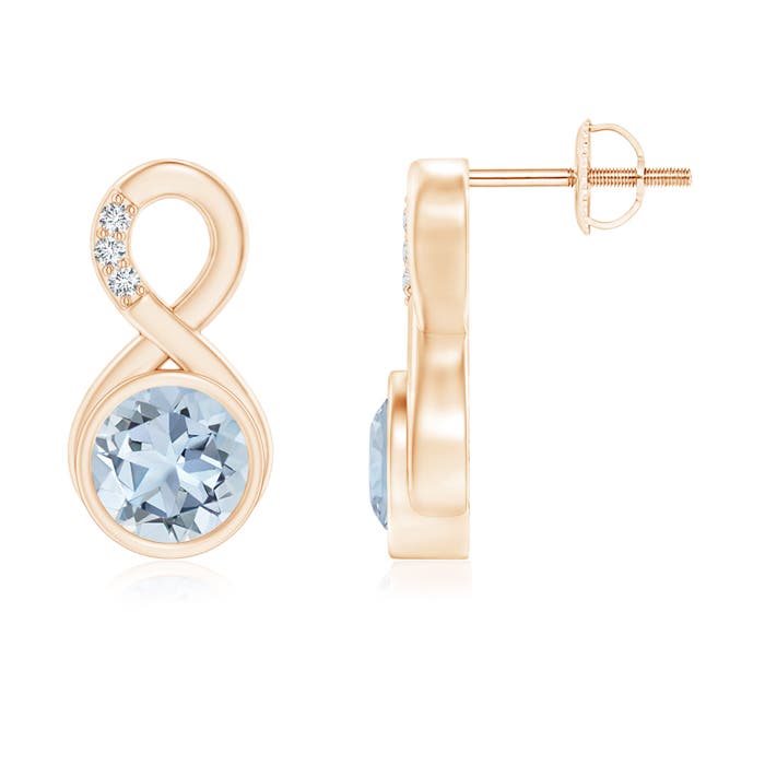 A - Aquamarine / 1.49 CT / 14 KT Rose Gold