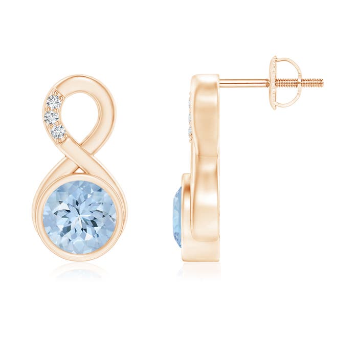 AA - Aquamarine / 1.49 CT / 14 KT Rose Gold