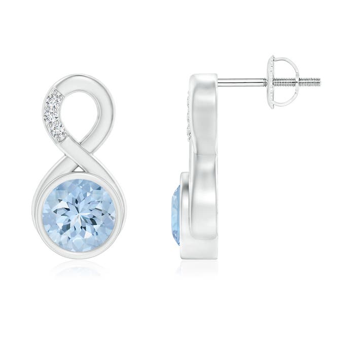 AA - Aquamarine / 1.49 CT / 14 KT White Gold