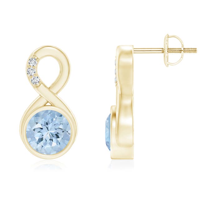 AA - Aquamarine / 1.49 CT / 14 KT Yellow Gold