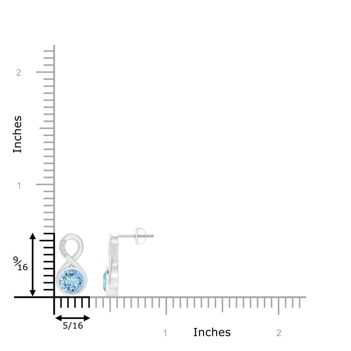 AAAA - Aquamarine / 1.49 CT / 14 KT White Gold