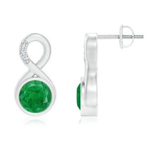 Round AA Emerald