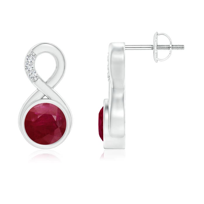 A - Ruby / 2.05 CT / 14 KT White Gold