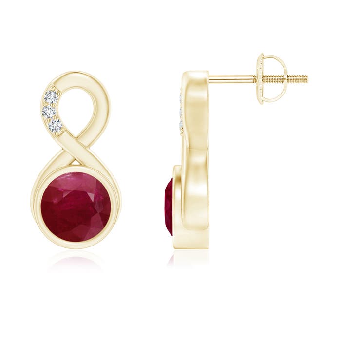 A - Ruby / 2.05 CT / 14 KT Yellow Gold