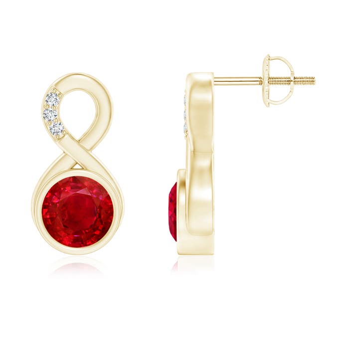 AAA - Ruby / 2.05 CT / 14 KT Yellow Gold