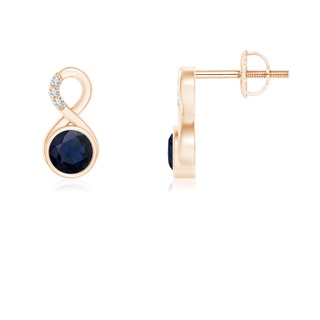 Round A Blue Sapphire