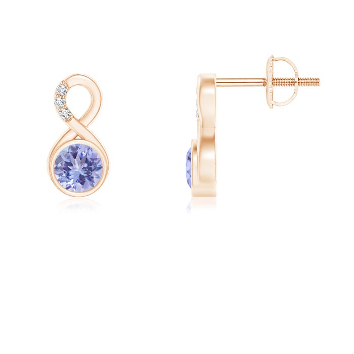 AA - Tanzanite / 0.53 CT / 14 KT Rose Gold