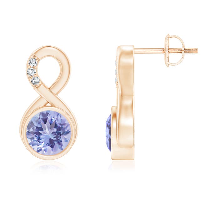 A - Tanzanite / 1.85 CT / 14 KT Rose Gold