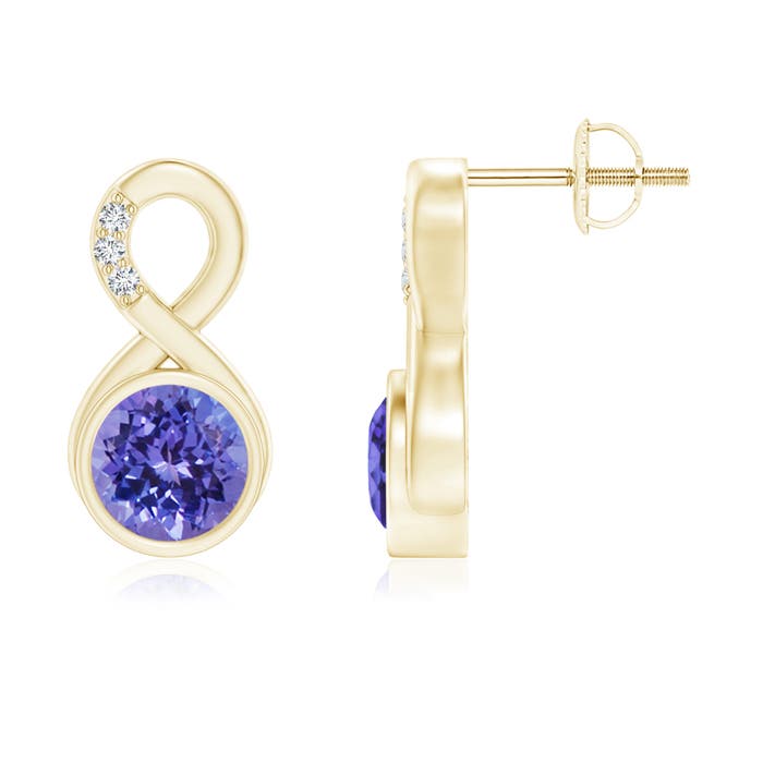 AA - Tanzanite / 1.85 CT / 14 KT Yellow Gold