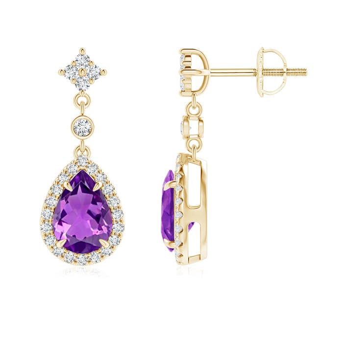 AAAA - Amethyst / 1.51 CT / 14 KT Yellow Gold