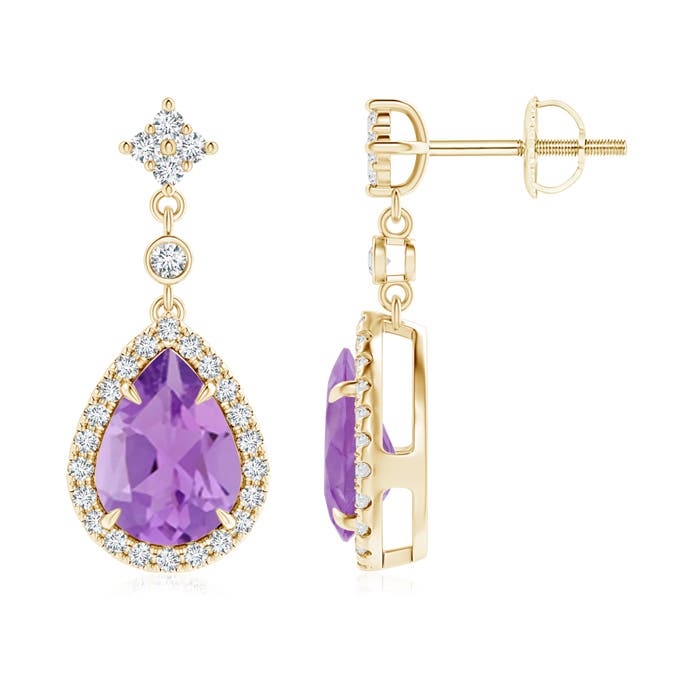 A - Amethyst / 2.33 CT / 14 KT Yellow Gold