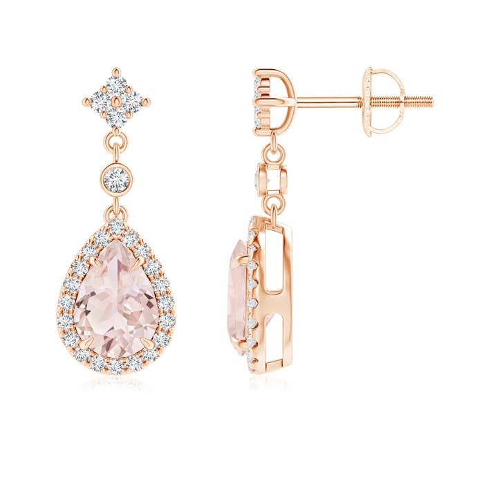 A - Morganite / 1.51 CT / 14 KT Rose Gold