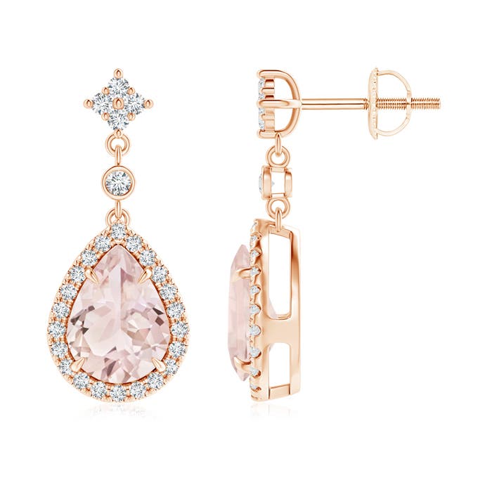 A - Morganite / 2.23 CT / 14 KT Rose Gold