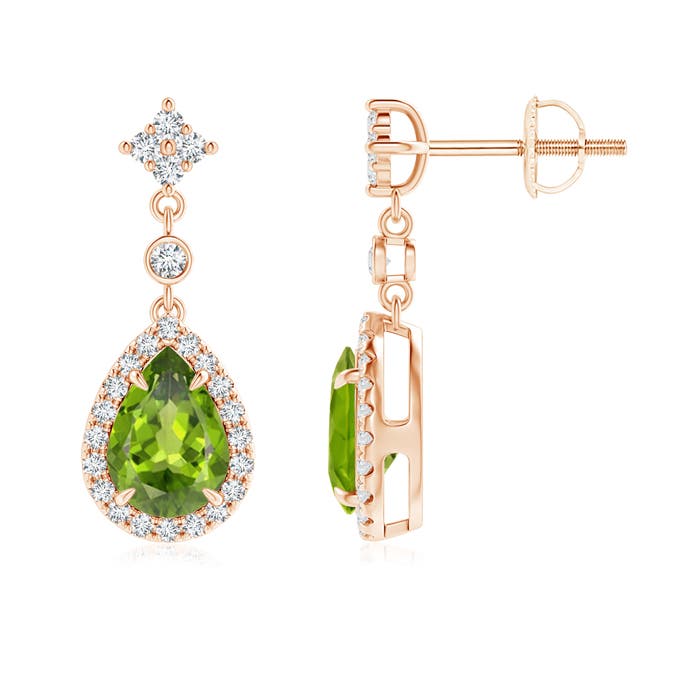 AAA - Peridot / 1.71 CT / 14 KT Rose Gold