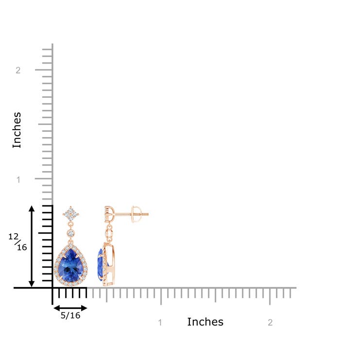 AA - Tanzanite / 2.53 CT / 14 KT Rose Gold